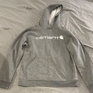 Carhartt Heather Gray Pullover Hoodie